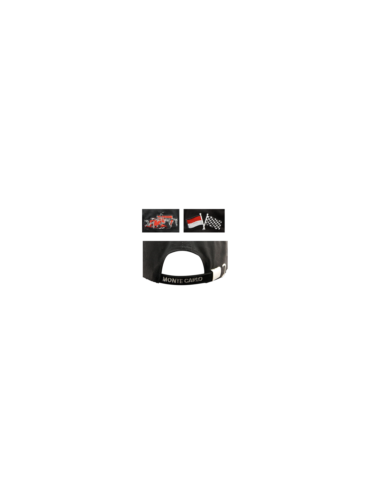 Children Scudetto Black cap | Exclusive Monaco Licenced baseball Cap
