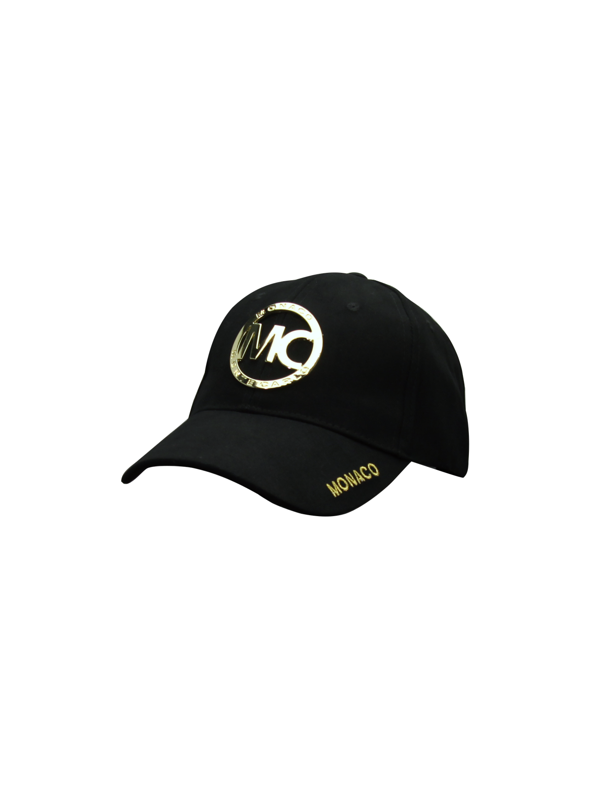 CAP MONACO MONTE-CARLO ROUND METAL GOLD VUE GAUCHE