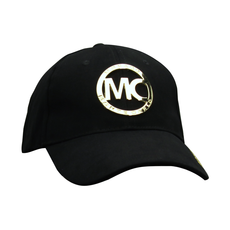 Round best sale baseball cap