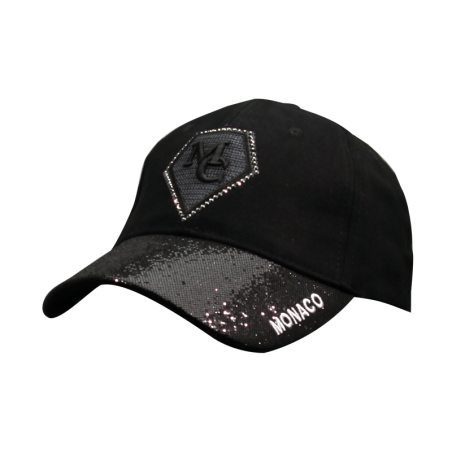 Casquette  MONACO DIAMS Black