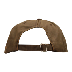 Casquette ROUND MC LEATHER BROWN vue arrière