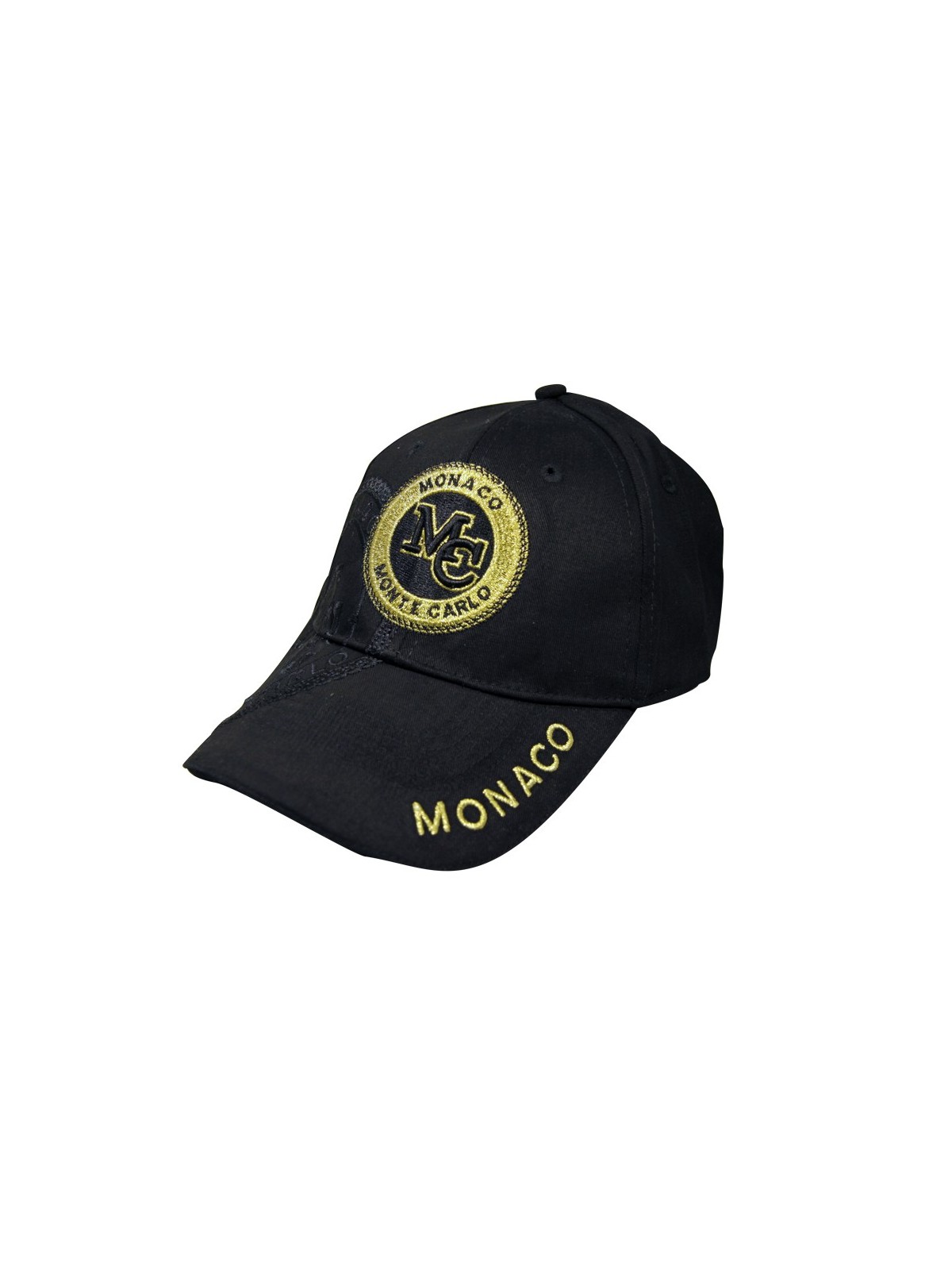Cap Shadow Black/Gold Monaco | Exclusive Monaco Licensed Hat