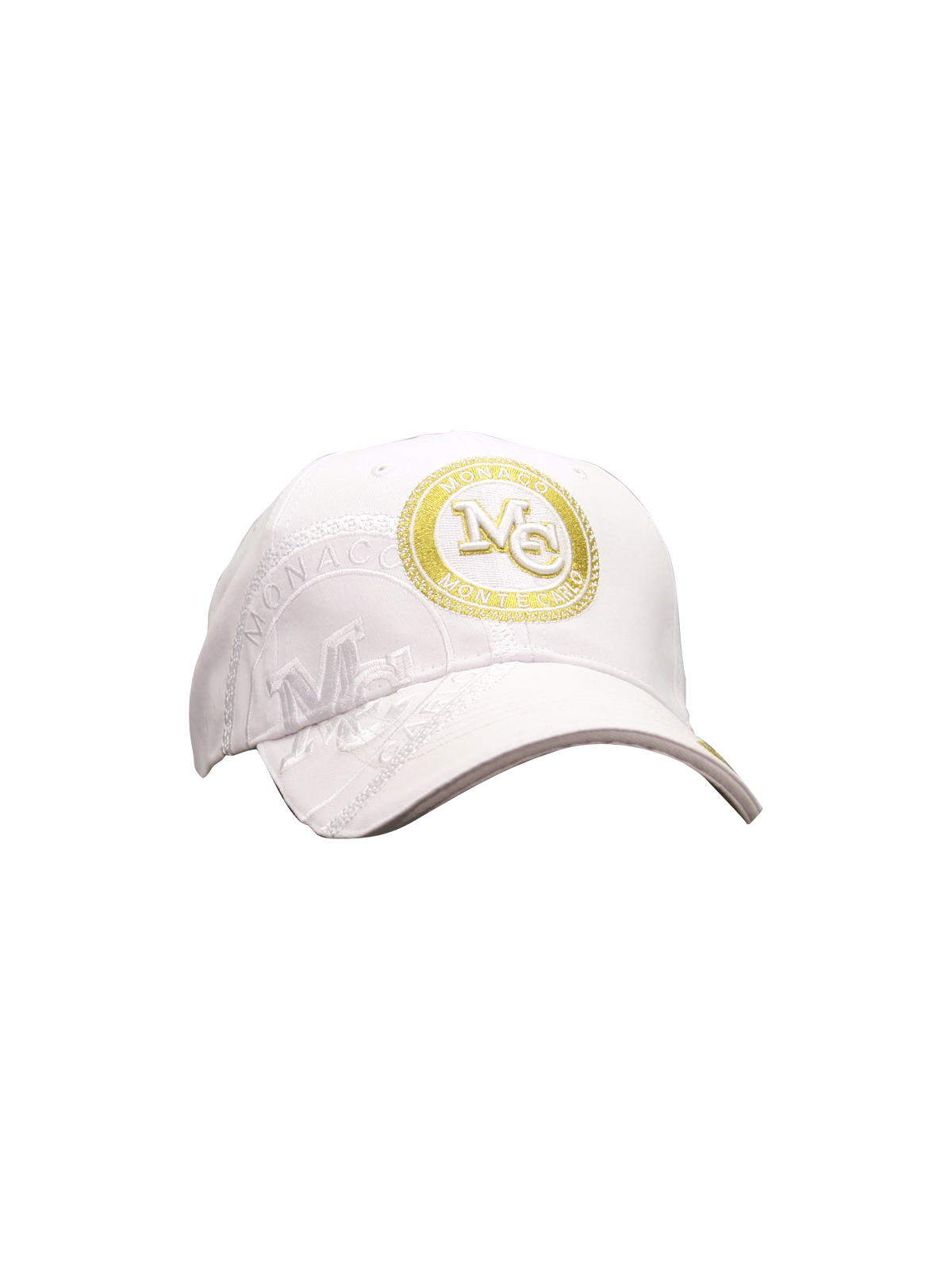 Casquette SHADOW White/Gold DROITE