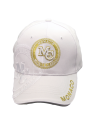 Casquette SHADOW White/Gold VUE DESSUS