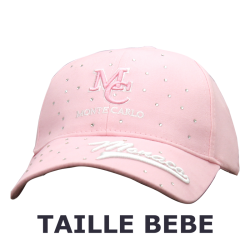 Casquette STAR Pink Bébé vue gauche