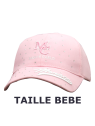 Casquette STAR Pink Bébé vue gauche