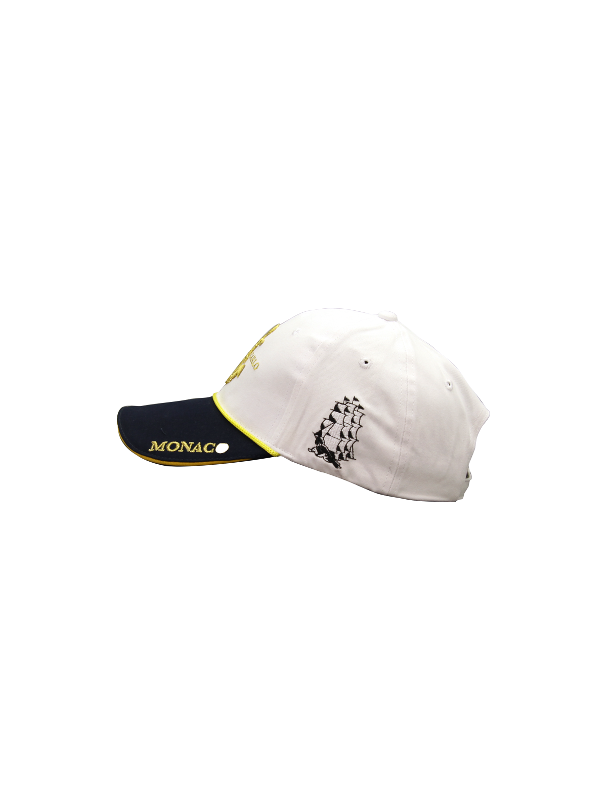 Casquette CAPTAIN White/Navy vue coté Gauche
