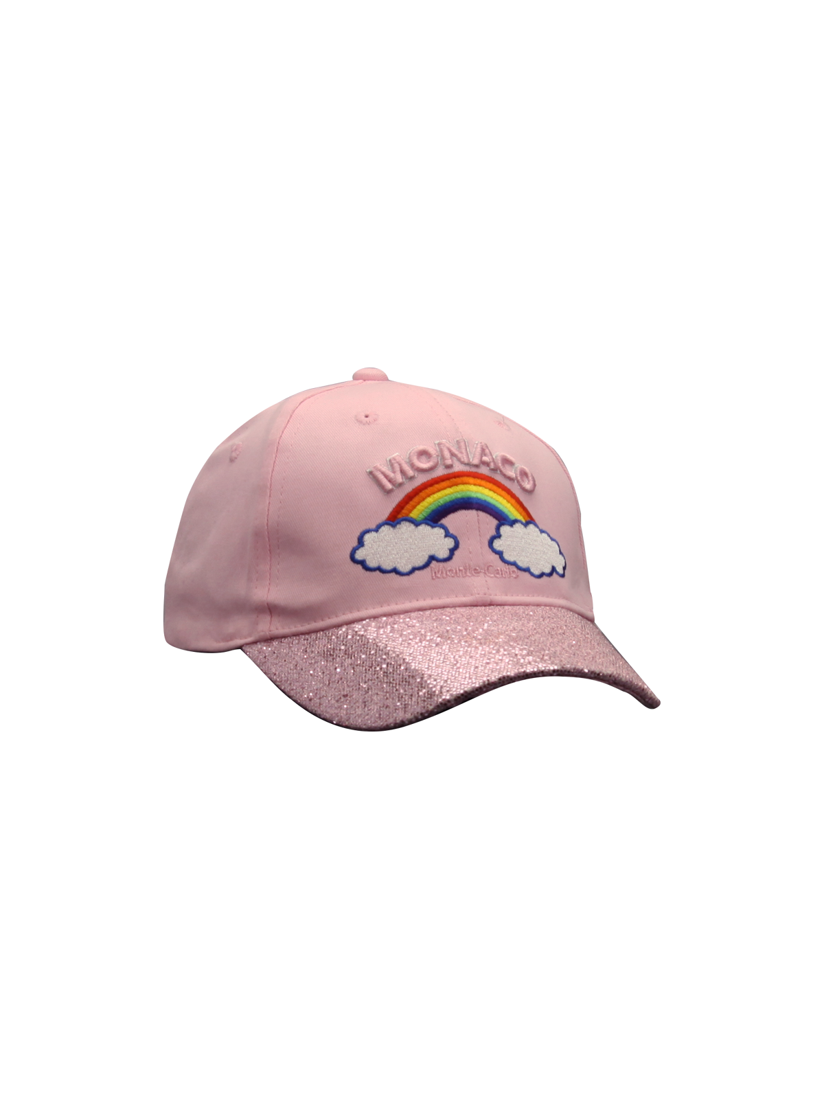 Casquette RAINBOW rose taille enfant vue Droite