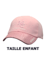 Casquette STAR Pink GLITTER Enfant vue Gauche