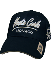 Cap Monaco Monte-Carlo Black | Exclusive Monaco Licensed Hat