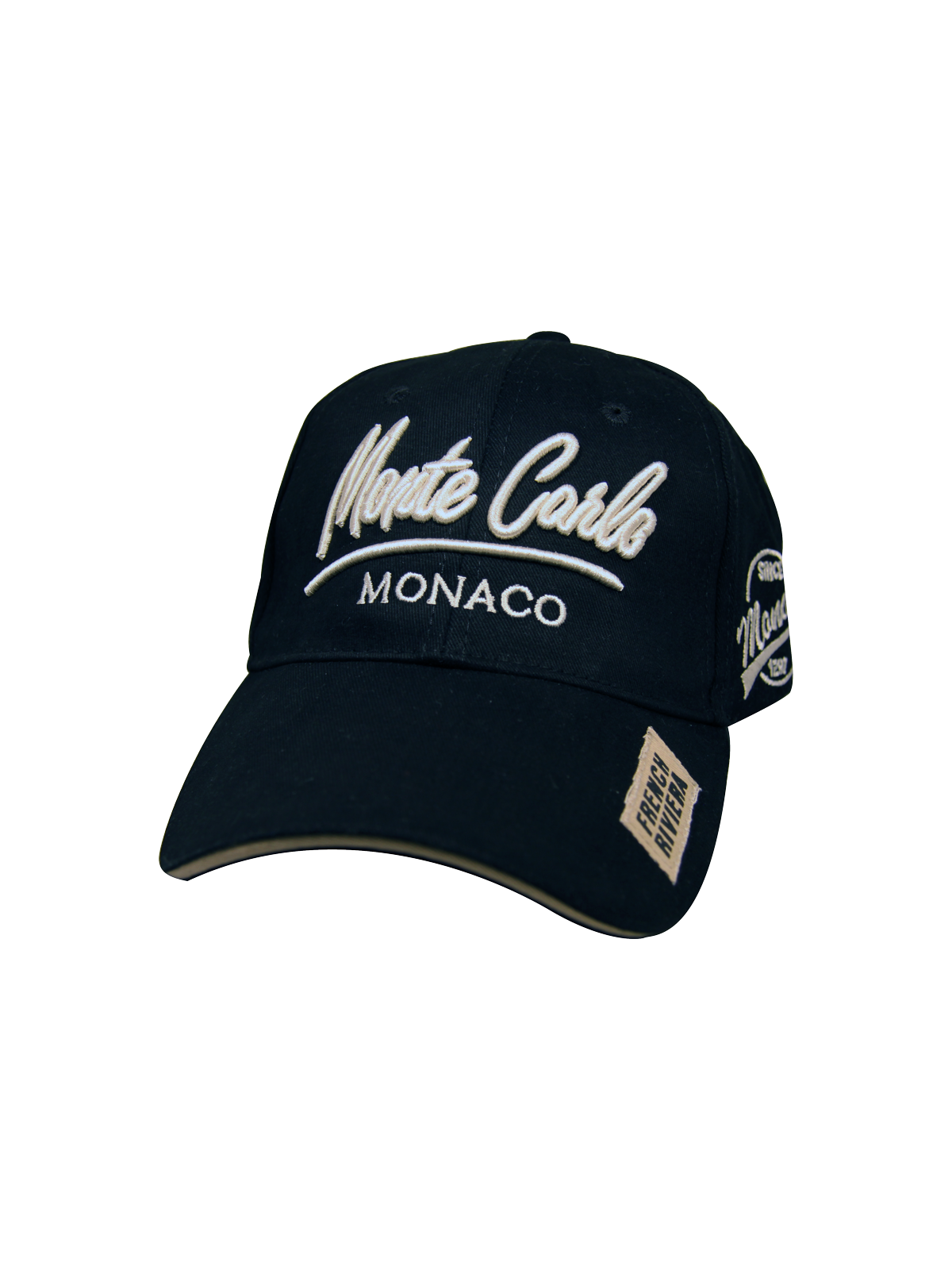 Cap Monaco Monte-Carlo Black | Exclusive Monaco Licensed Hat