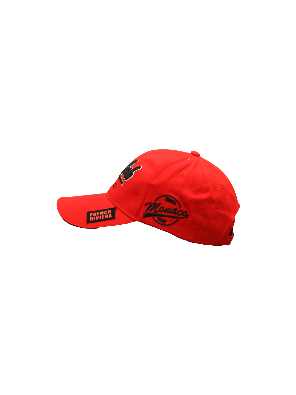 casquette homme rouge sport Monaco Monte-Carlo