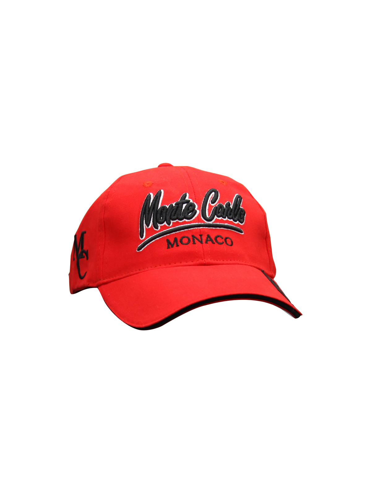 casquette homme rouge sport Monaco Monte-Carlo