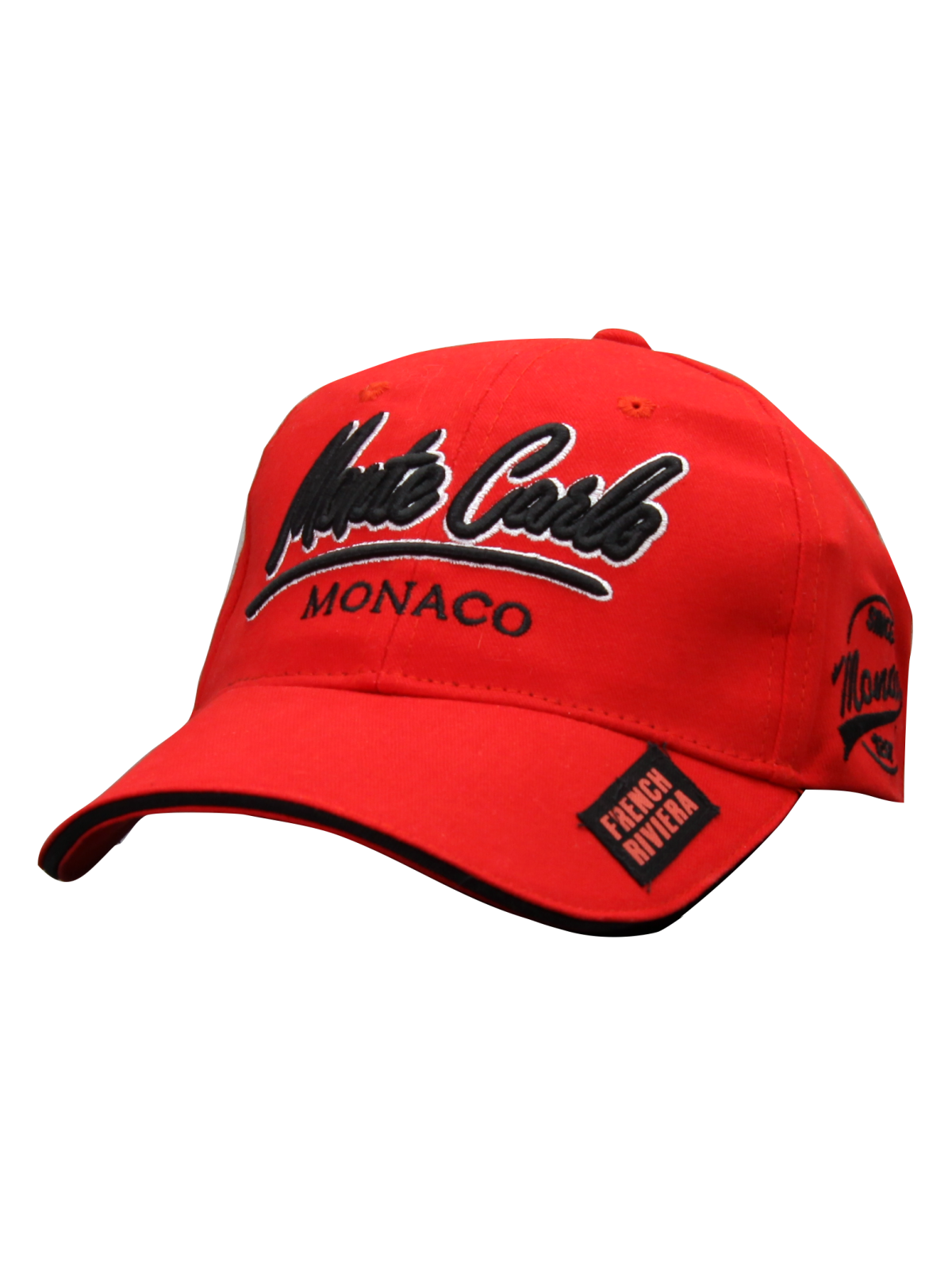casquette homme rouge sport Monaco Monte-Carlo