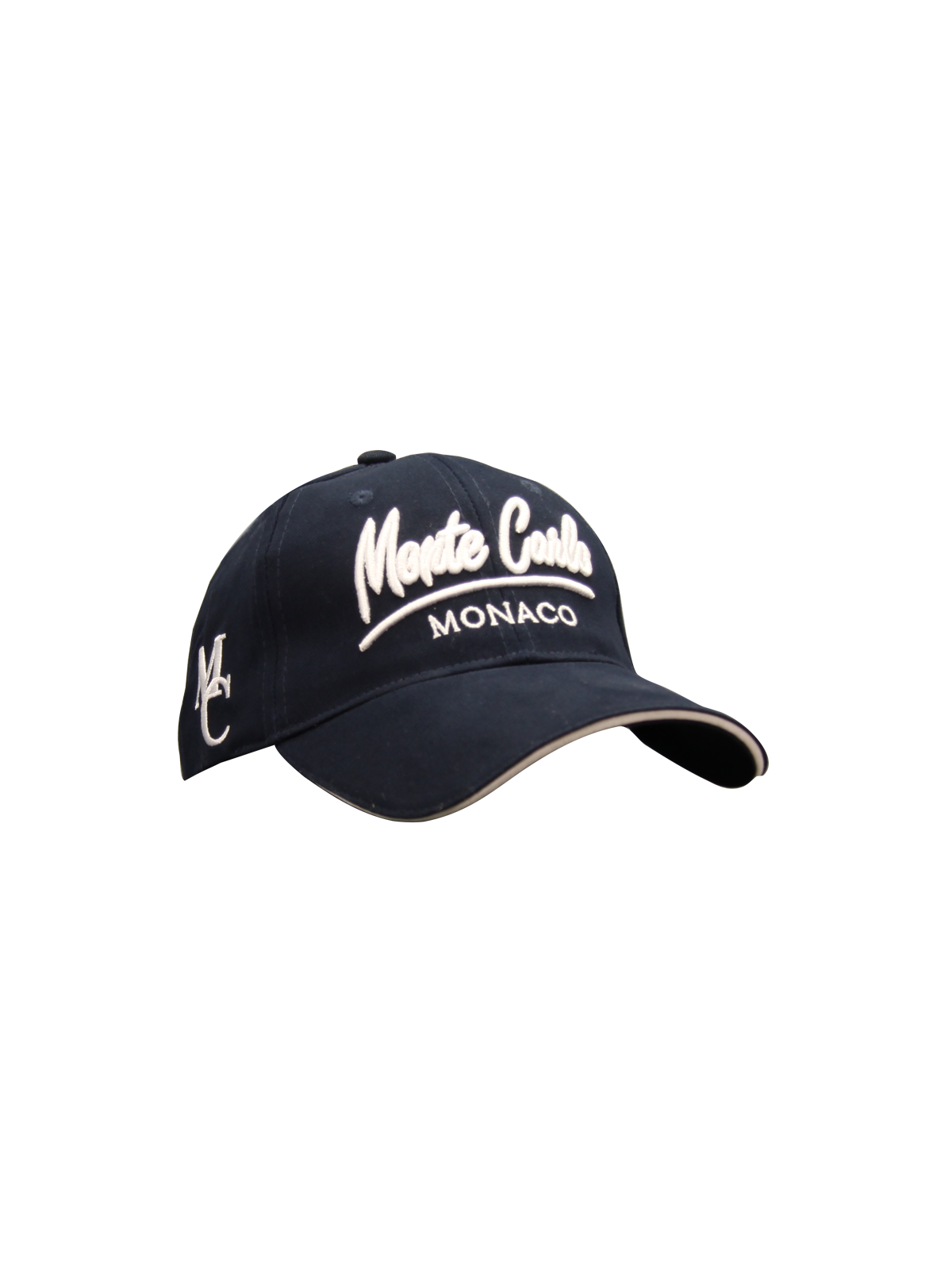 casquette homme bleu marine sport Monaco Monte-Carlo | CAP M-MC NAVY