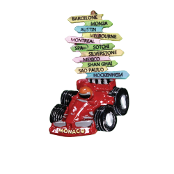 Magnet Formula Sign Monaco