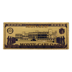 Magnet Billet Monaco face Palais Princier