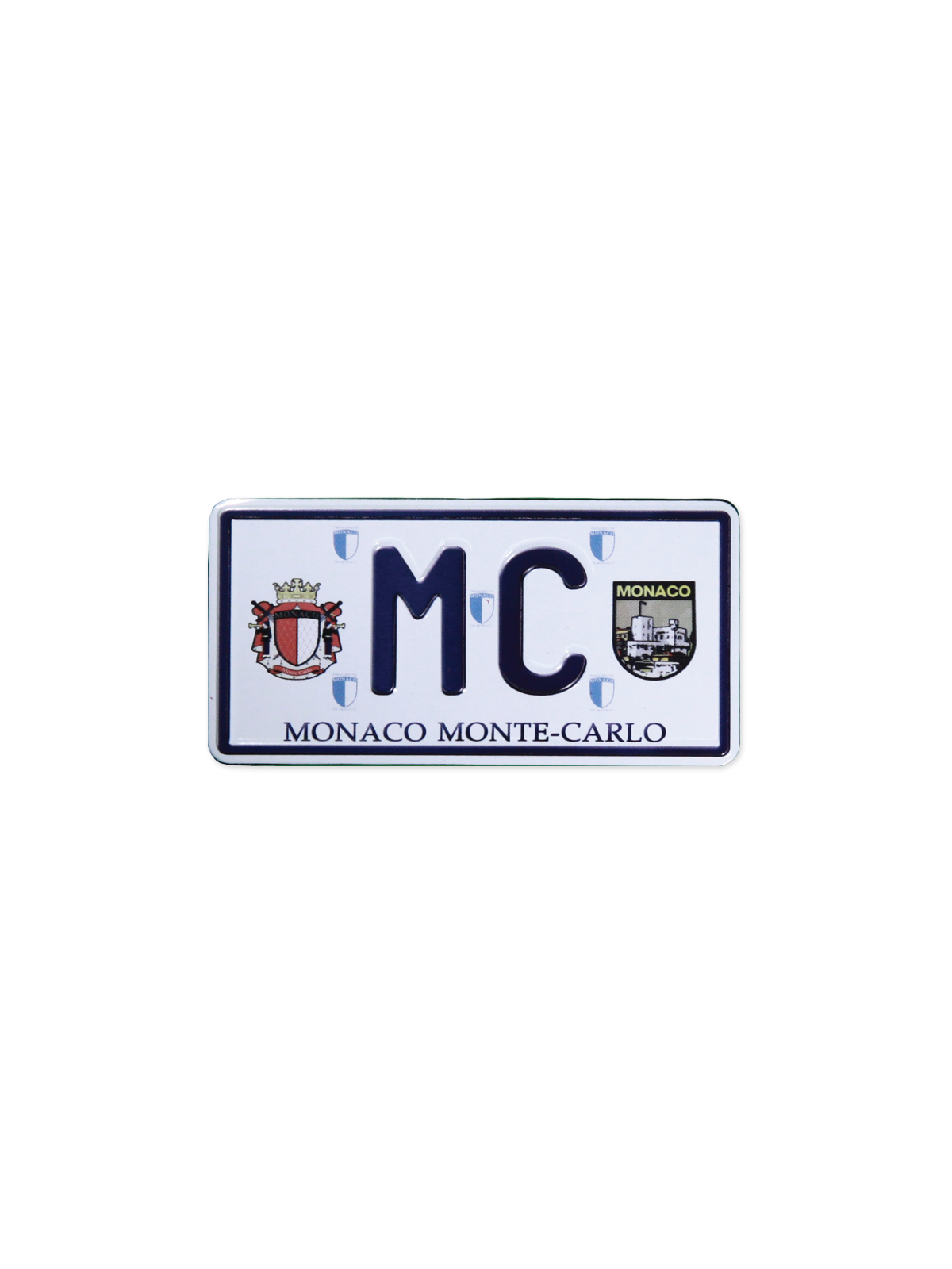 Magnet Monaco Licence plate