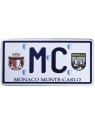 Magnet Plaque immatriculation Monaco