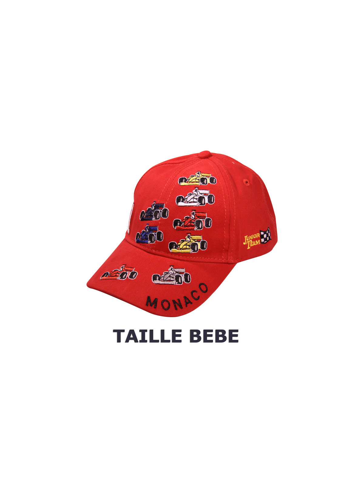 Casquette Monaco MULTICAR Red Bébé