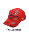 Casquette Monaco MULTICAR Red Bébé
