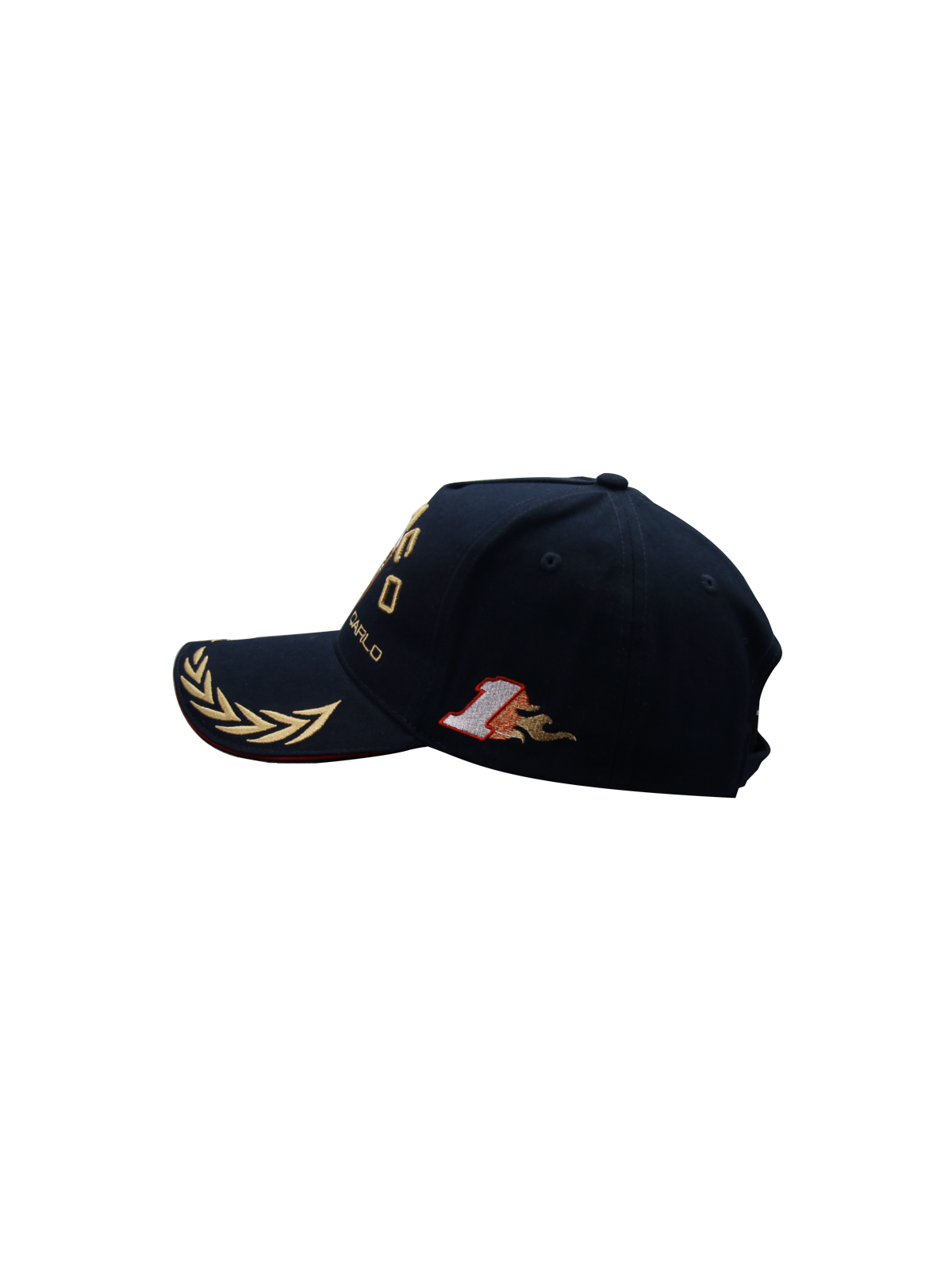 Casquette S LINE Navy vue côté Gauche