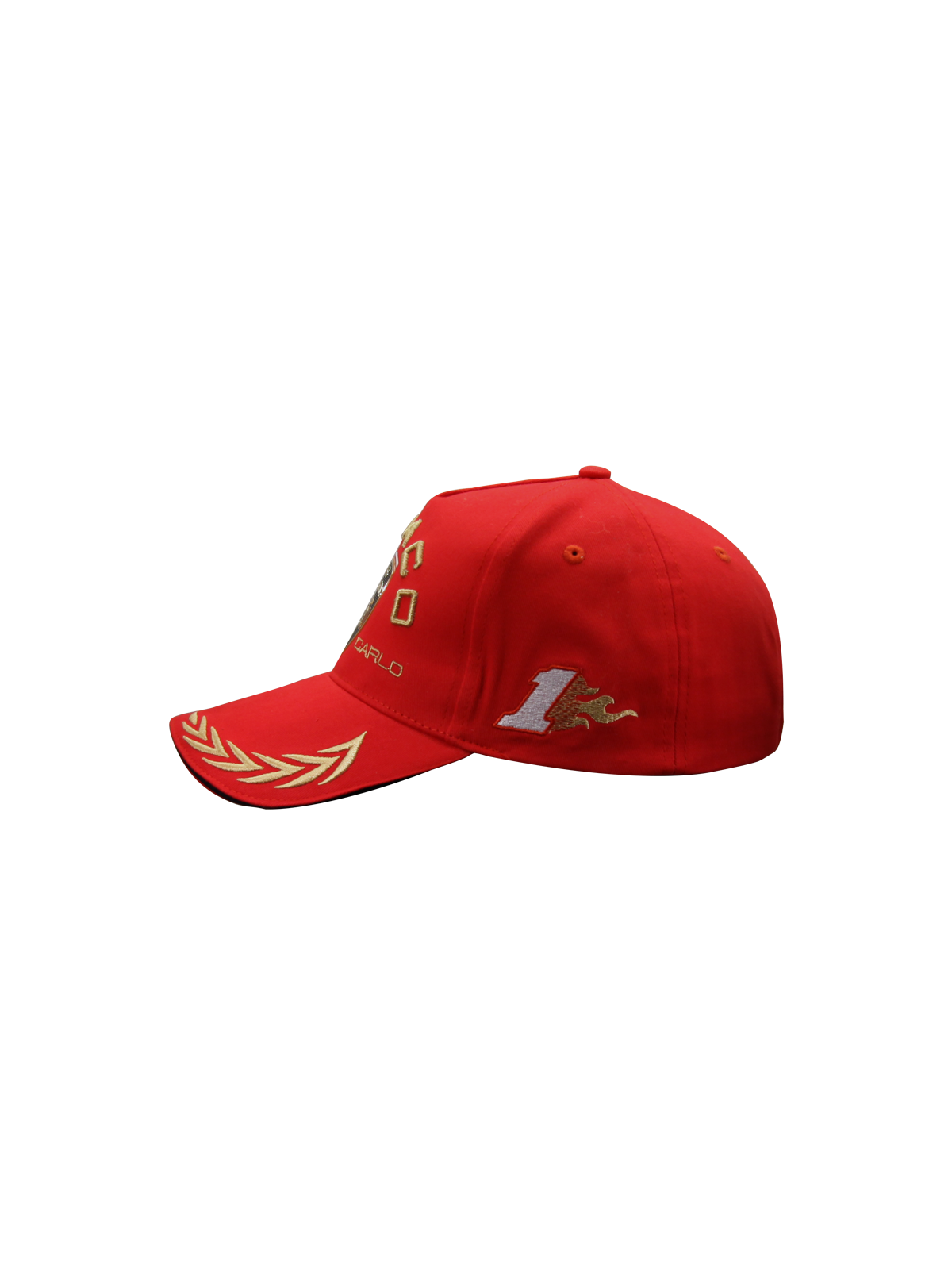 Casquette S LINE Rouge vue Gauche