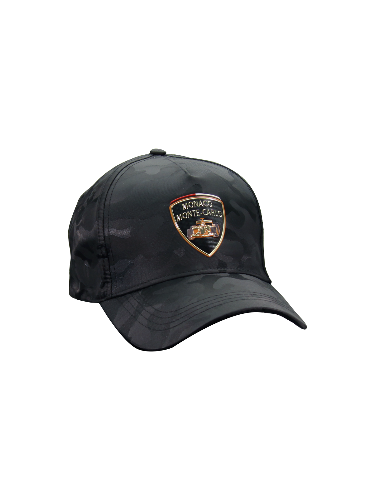 Casquette S LINE Noire Camouflage vue Droite
