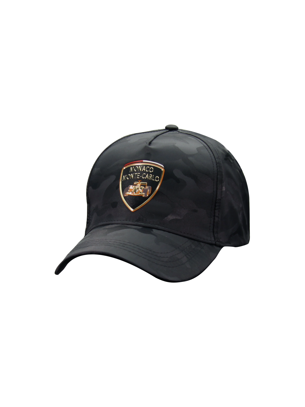 Casquette S LINE Noire Camouflage vue Gauche