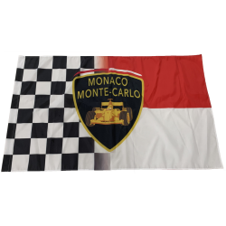 Drapeau Grand-Prix de Monaco 90x150cm