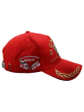 Casquette S LINE Rouge vue Côté droit