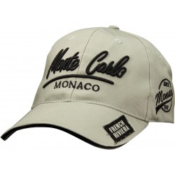 casquette homme Stone Beige sport Monaco Monte-Carlo | CAP M-MC STONE