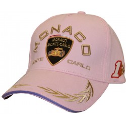 Casquette enfant garçon noire style Grand-prix de Monaco et "US NAVY"