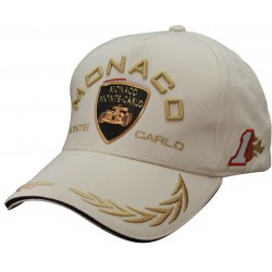 Casquette enfant garçon noire style Grand-prix de Monaco et "US NAVY"