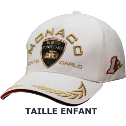 S LINE Red cap Child| Exclusive Monaco Licensed baseball Hat