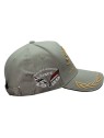 Casquette enfant garçon noire style Grand-prix de Monaco et "US NAVY"