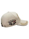 Casquette enfant garçon noire style Grand-prix de Monaco et "US NAVY"