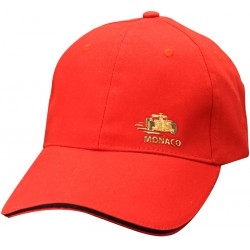Casquette enfant garçon noire style Grand-prix de Monaco et "US NAVY"