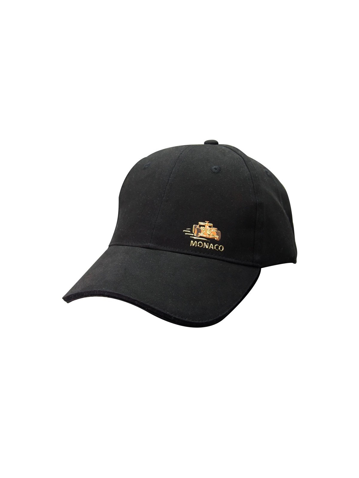 Casquette enfant garçon noire style Grand-prix de Monaco et "US NAVY"