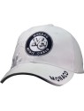 Casquette chic blanc Monaco | Cap SHADOW White/Gold