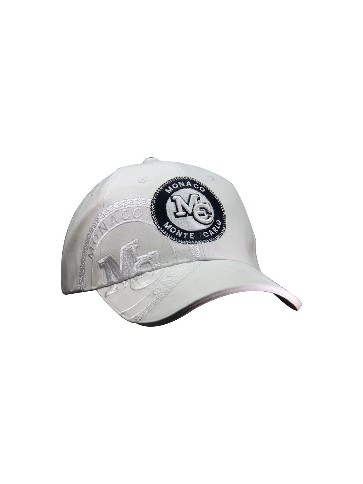 Cap SHADOW White/Gold Monaco | Exclusive Monaco Licensed Hat