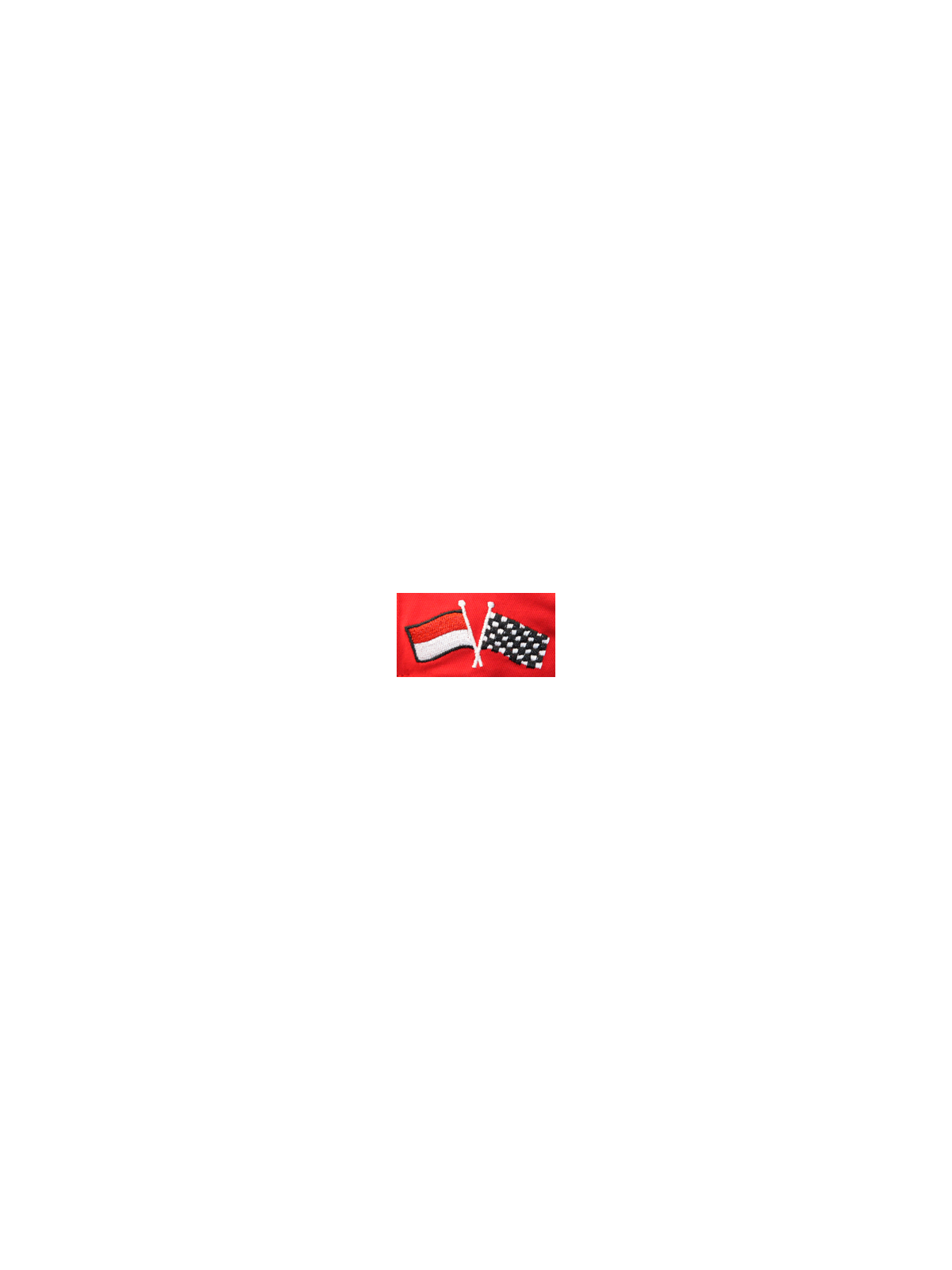 Casquette homme racing rouge Monaco | Cap  SCUDETTO Red