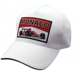 Casquette enfant garçon noire style Grand-prix de Monaco et "US NAVY"