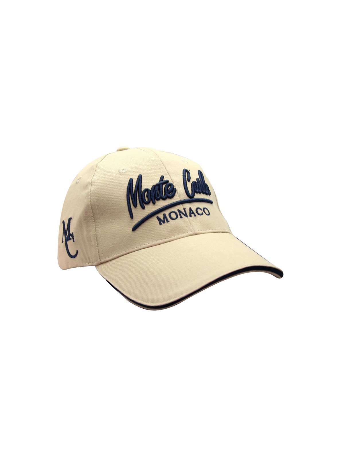 casquette homme Stone Beige sport Monaco Monte-Carlo | CAP M-MC STONE