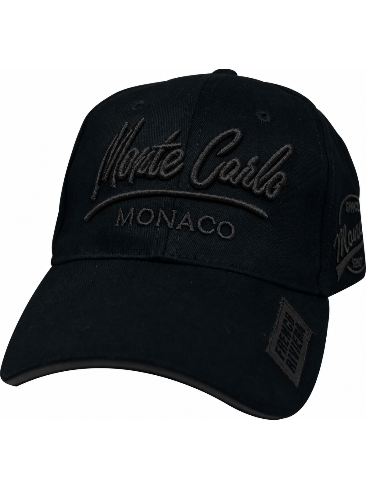 Cap Monaco Monte-Carlo Black | Exclusive Monaco Licensed Hat