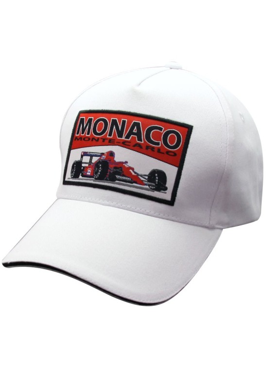 Casquette homme Blanche style Grand-Prix de Monaco