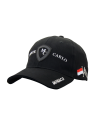 Casquette Grand-prix Monaco Black / Noir - Vue Coté gauche